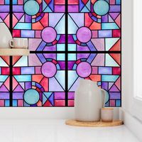 Watercolor Stained Glass Windows