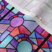 Watercolor Stained Glass Windows