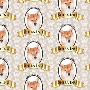 Lifes Better Shiba Inu