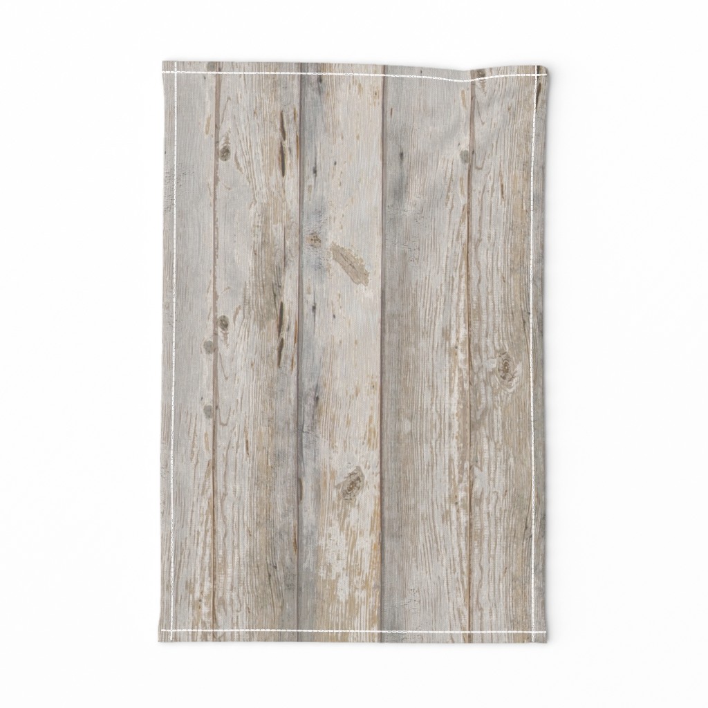 Whitewashed Wood Planks