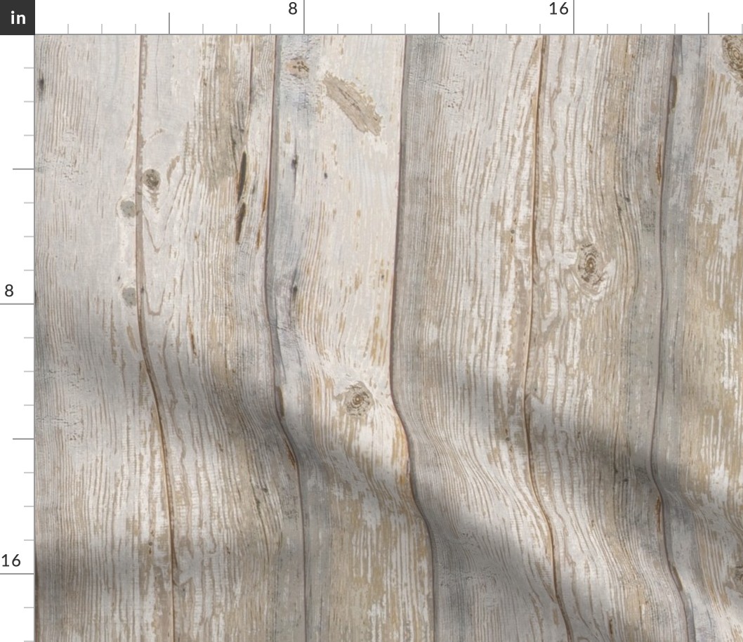 Whitewashed Wood Planks