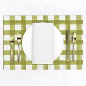 Watercolor Gingham in Green