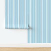 Lars Stripe white on aqua