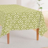 woodland damask olive