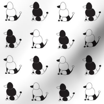 BooBoo Collective - Poodle yin yang 1