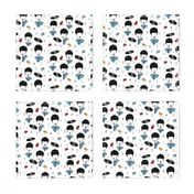 Beatles Moptop Acapella Music Print