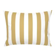 Khaki Beige 2" Wide Cabana Stripes