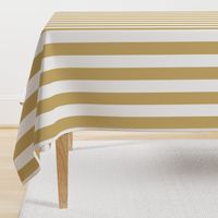 Khaki Beige 2" Wide Cabana Stripes