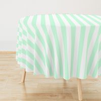 Summer Mint 2" Wide Cabana Stripes