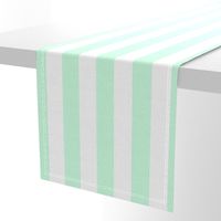 Summer Mint 2" Wide Cabana Stripes