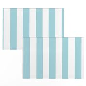 Garter Blue 2" Wide Cabana Stripes