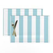 Garter Blue 2" Wide Cabana Stripes