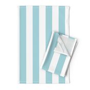 Garter Blue 2" Wide Cabana Stripes