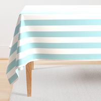 Garter Blue 2" Wide Cabana Stripes