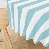 Garter Blue 2" Wide Cabana Stripes