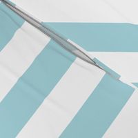 Garter Blue 2" Wide Cabana Stripes