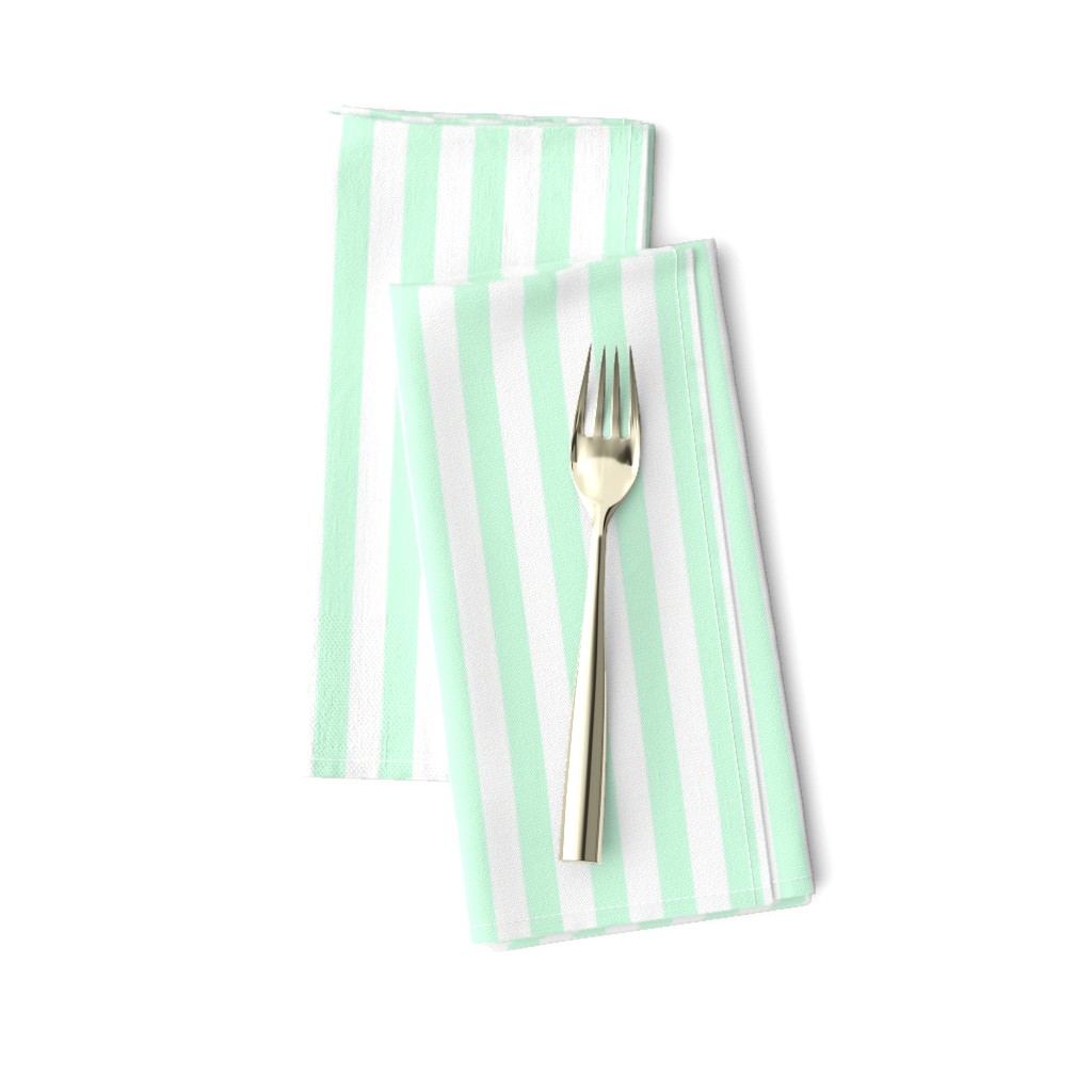 Summer Mint Sailor 1/2" Thin Stripes