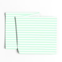 Summer Mint Sailor 1/2" Thin Stripes