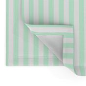 Summer Mint Sailor 1/2" Thin Stripes