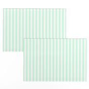 Summer Mint Sailor 1/2" Thin Stripes