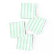 Summer Mint Sailor 1/2" Thin Stripes