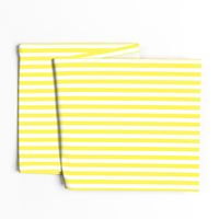 Lemon Yellow Sailor 1/2" Thin Stripes