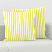 Lemon Yellow Sailor 1/2" Thin Stripes