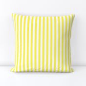 Lemon Yellow Sailor 1/2" Thin Stripes