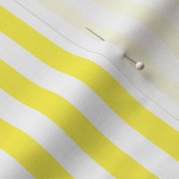 Lemon Yellow Sailor 1/2" Thin Stripes