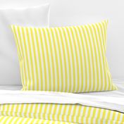 Lemon Yellow Sailor 1/2" Thin Stripes