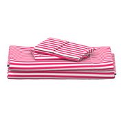 Pop Pink Sailor 1/2" Thin Stripes