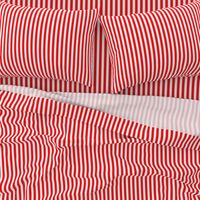 Circus Red Sailor 1/2" Thin Stripes