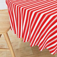 Circus Red Deckchair Stripes