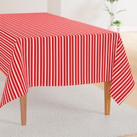 Circus Red Deckchair Stripes