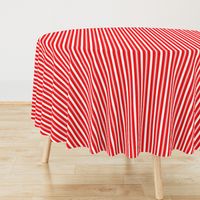 Circus Red Deckchair Stripes