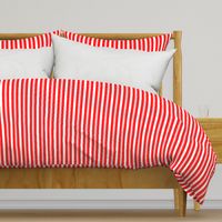 Circus Red Deckchair Stripes