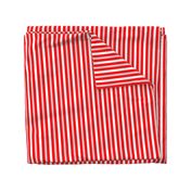 Circus Red Deckchair Stripes