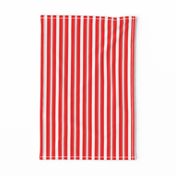 Circus Red Deckchair Stripes