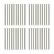 Dove Grey Deckchair Stripes