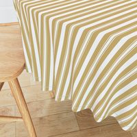 Khaki Beige Deckchair Stripes