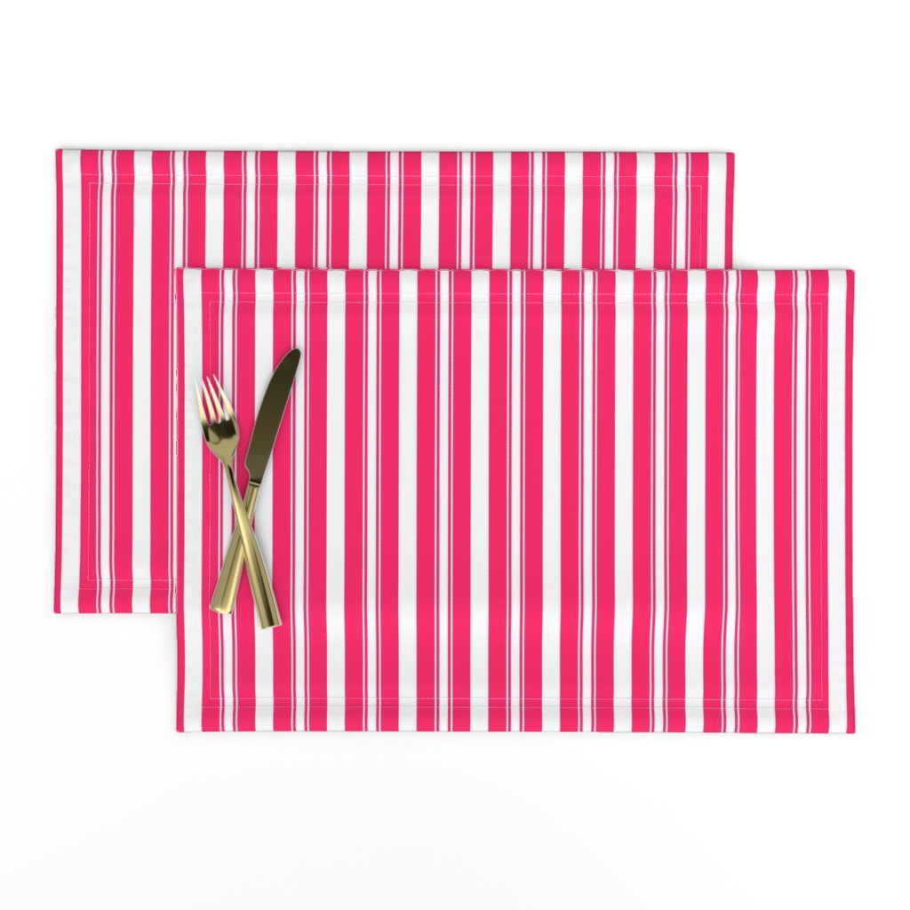 Pop Pink Deckchair Stripes