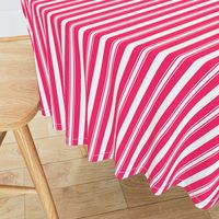 Pop Pink Deckchair Stripes