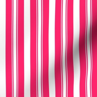 Pop Pink Deckchair Stripes