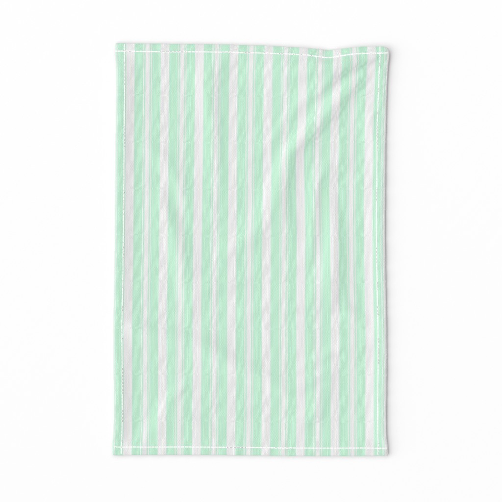Summer Mint Deckchair Stripes