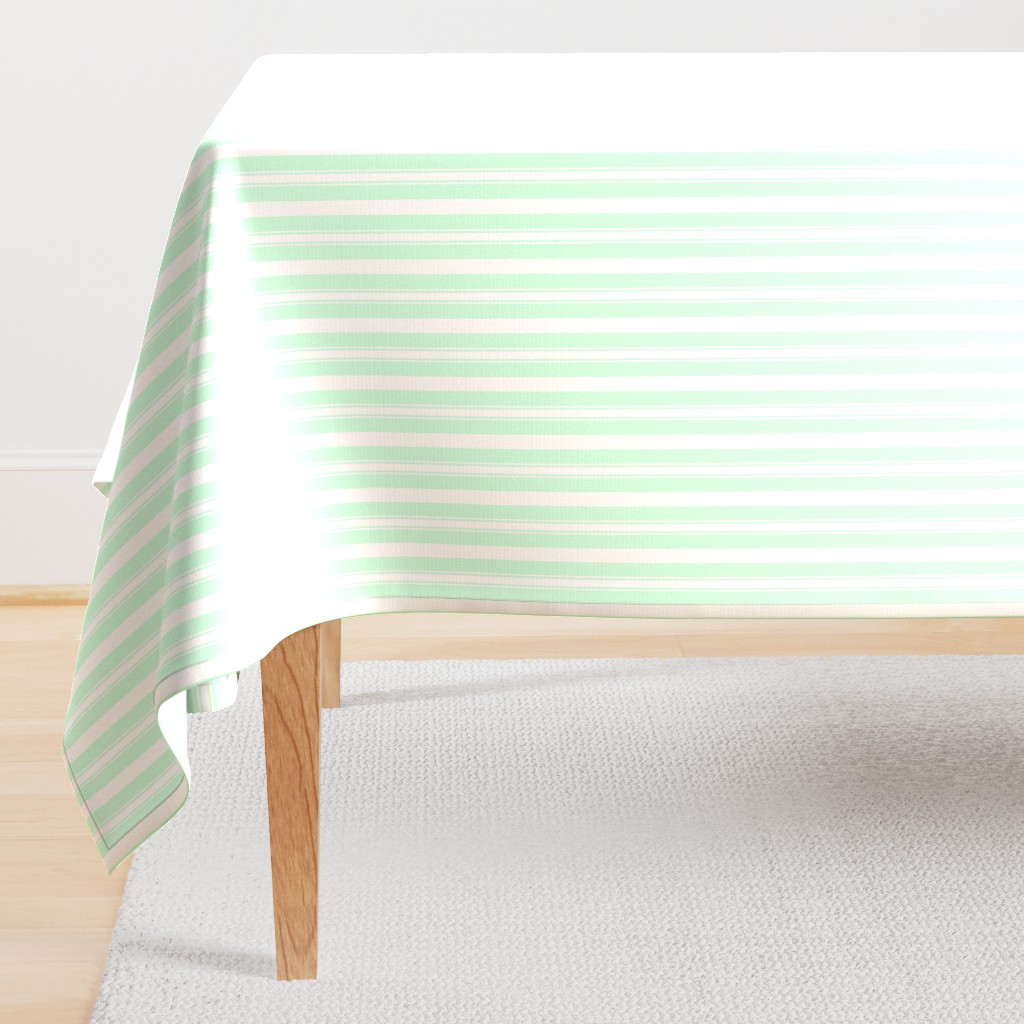 Summer Mint Deckchair Stripes