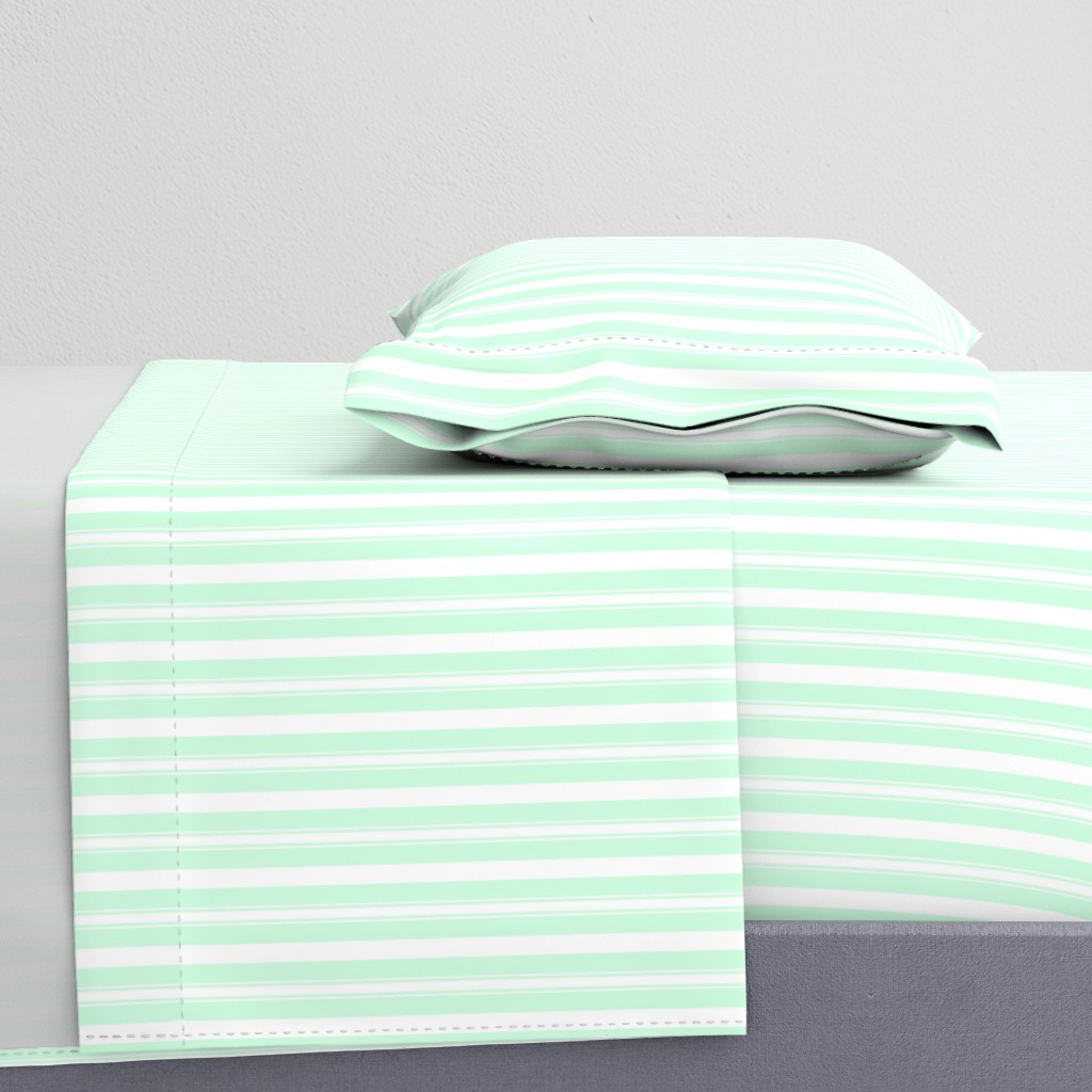 Summer Mint Deckchair Stripes