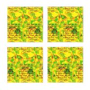 Yellow Serenity Prayer