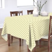 Owl Forest Friends All-Over Repeat Pattern in Lemon Yellow