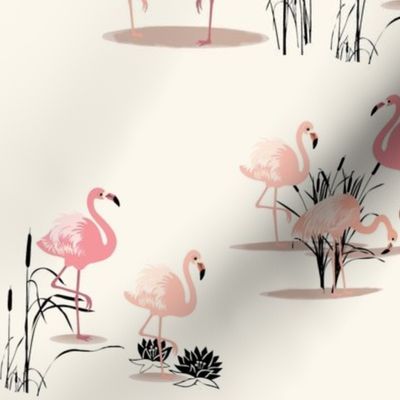 Vintage Flamingo Glam
