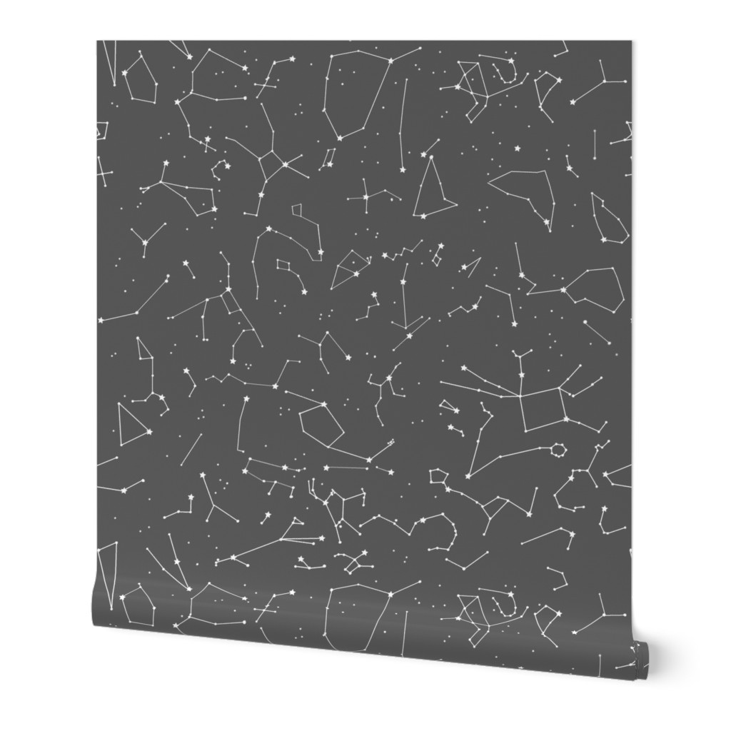 Constellations - solid grey 
